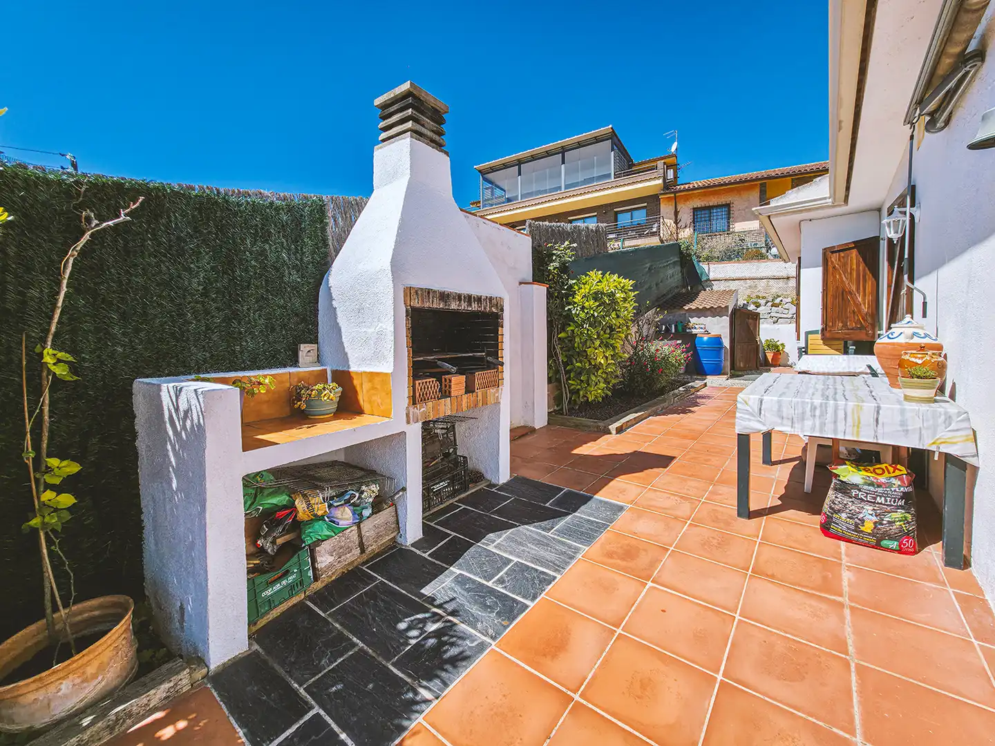 Terrasse von Haus oder Chalet zum Verkauf in Sant Cebrià de Vallalta mit Heizung, Privatgarten und Terrasse