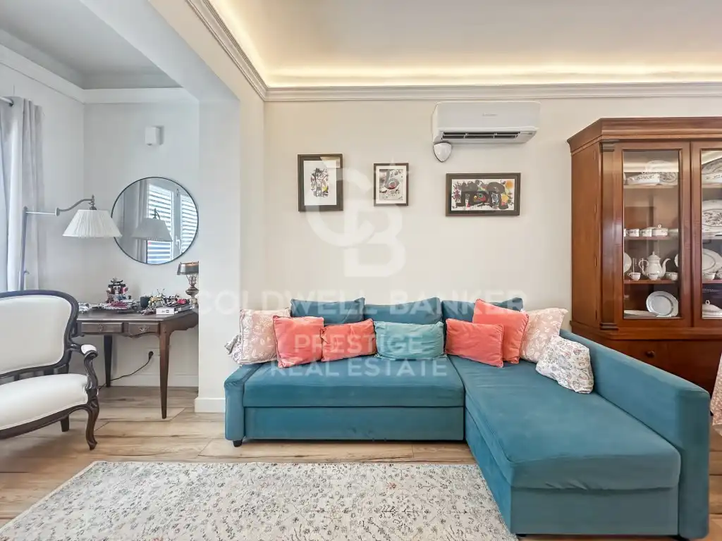 Sala de estar de Casa o chalet en venta en Barcelona