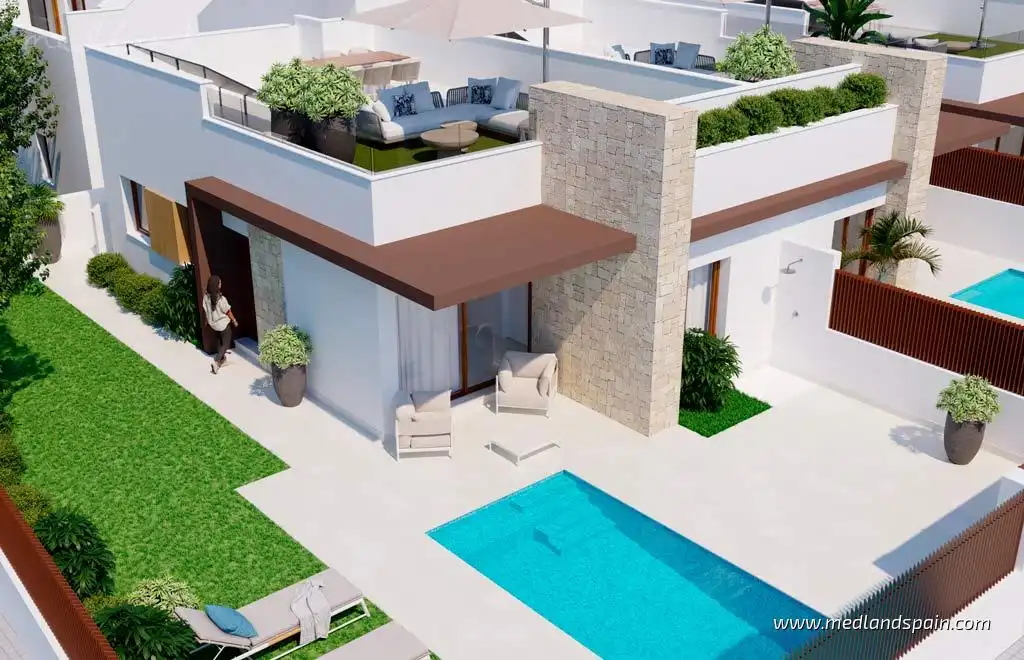 Piscina de Casa o chalet en venta en Orihuela con Jardín privado, Terraza y Piscina