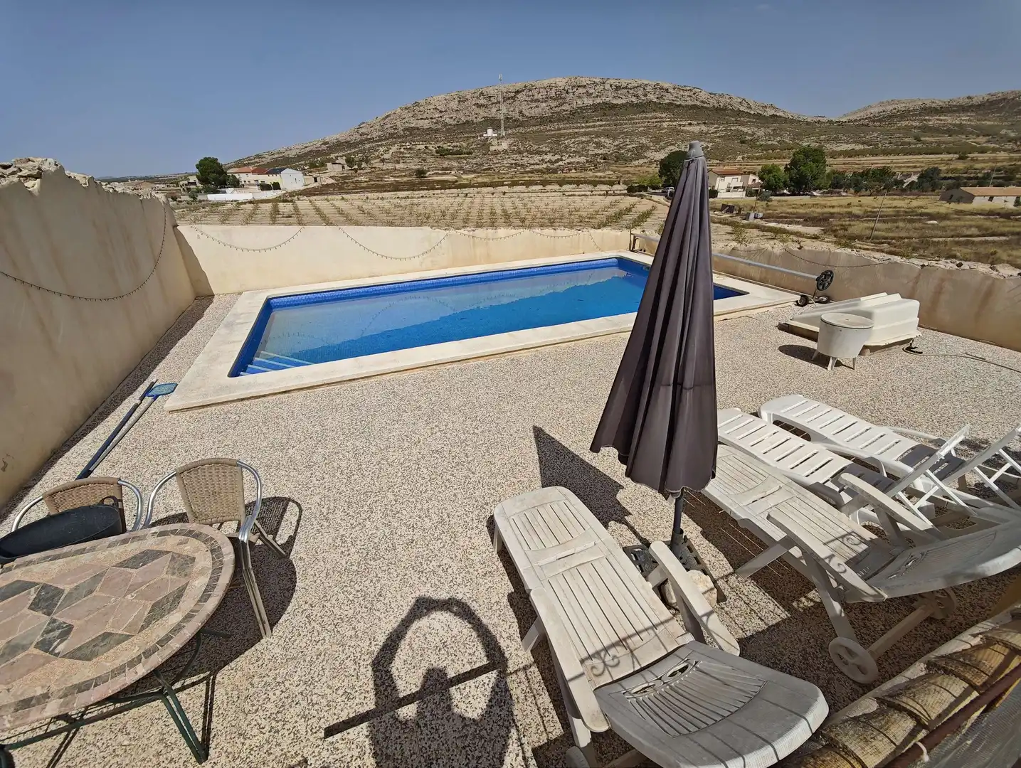 Swimming pool of Country homes for sale in Jumilla