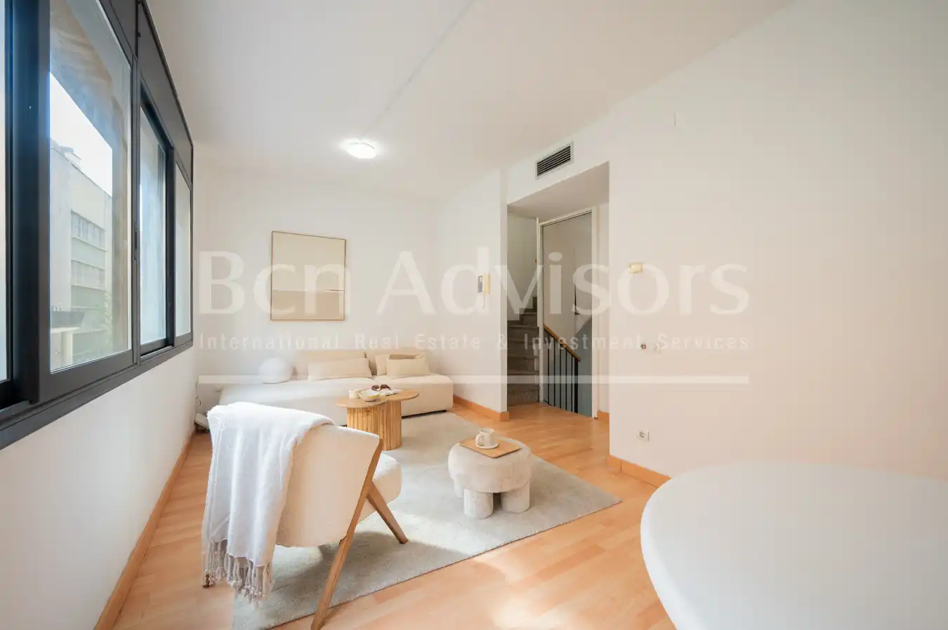 Dormitori de Casa o xalet en venda en Barcelona amb Aire condicionat, Parquet i Terrassa