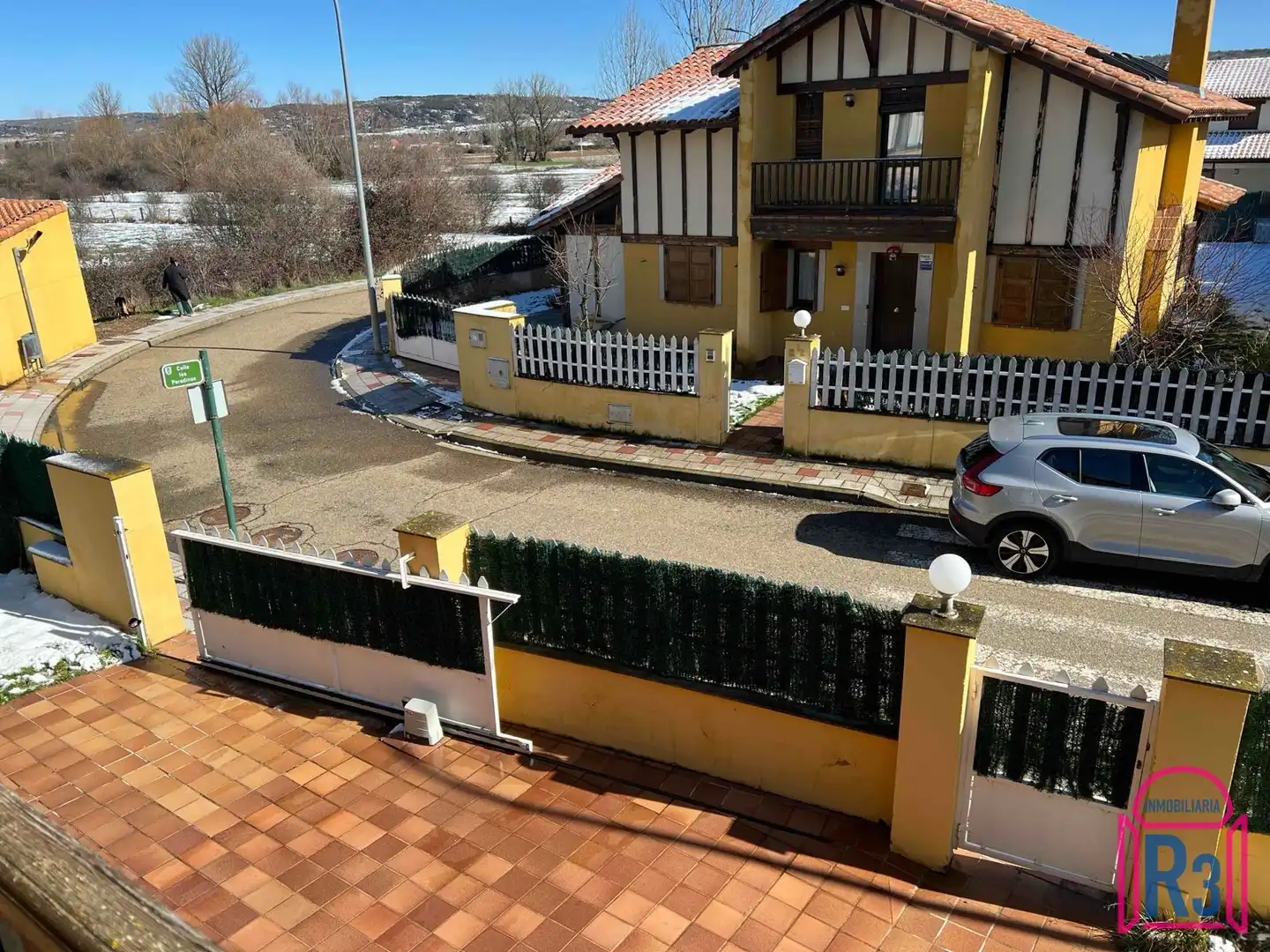 Vista exterior de Casa o chalet en venta en Villaquilambre con Calefacción