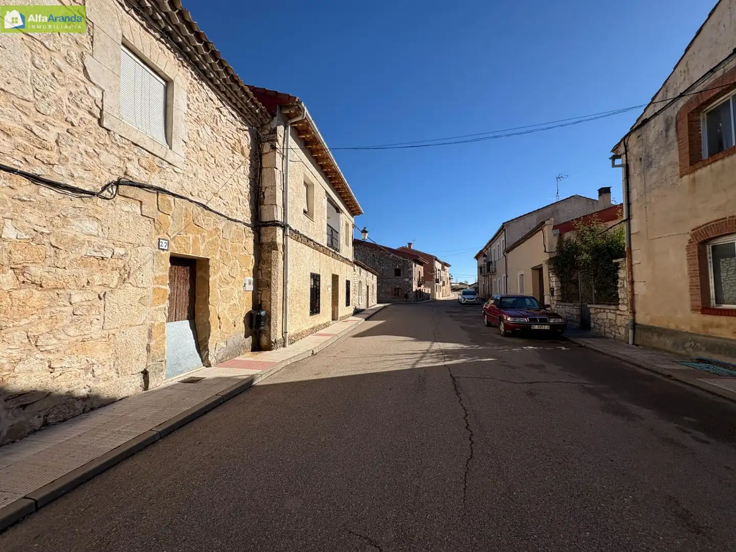 Vista exterior de Finca rústica en venda en Campillo de Aranda amb Jardí privat