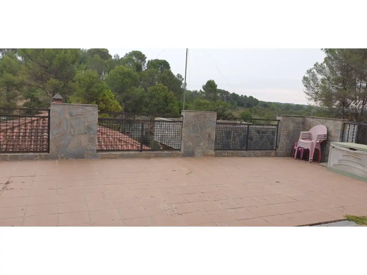 Terraza de Casa o chalet en venta en Rubí con Jardín privado, Terraza y Piscina