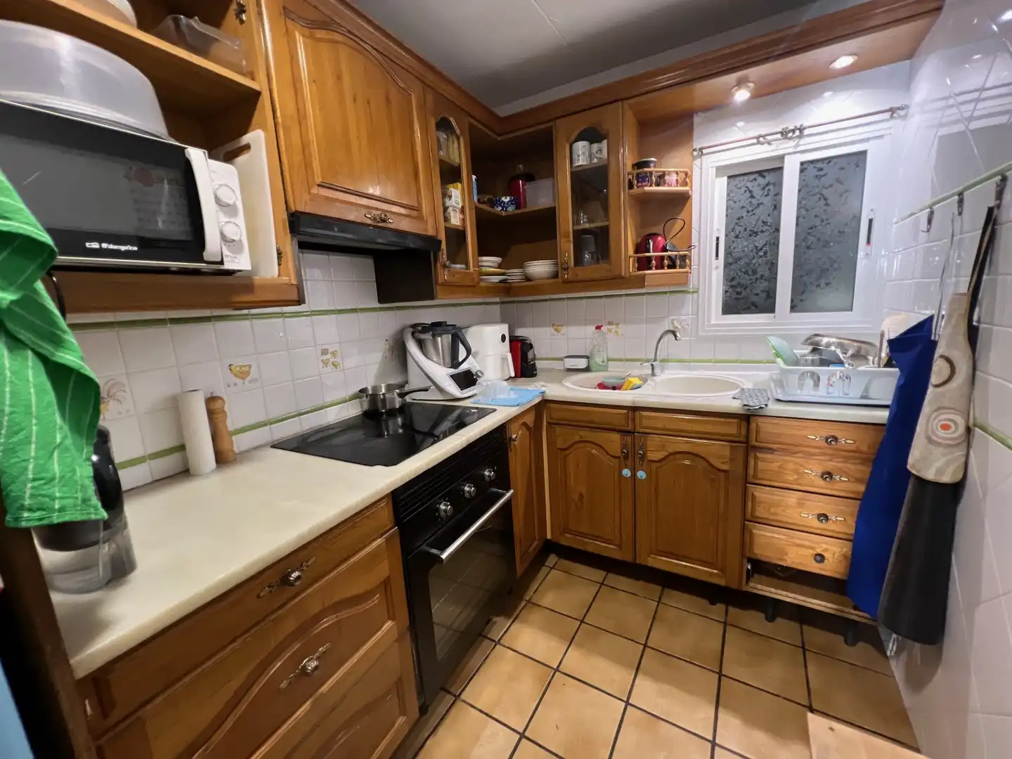 Cocina de Piso en venta en Badalona con Aire acondicionado, Calefacción y Terraza