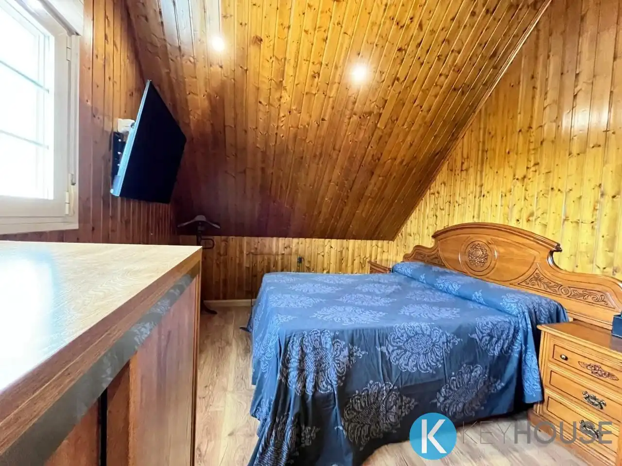Habitación de Casa o chalet en venta en Villar del Olmo con Aire acondicionado, Jardín privado y Piscina