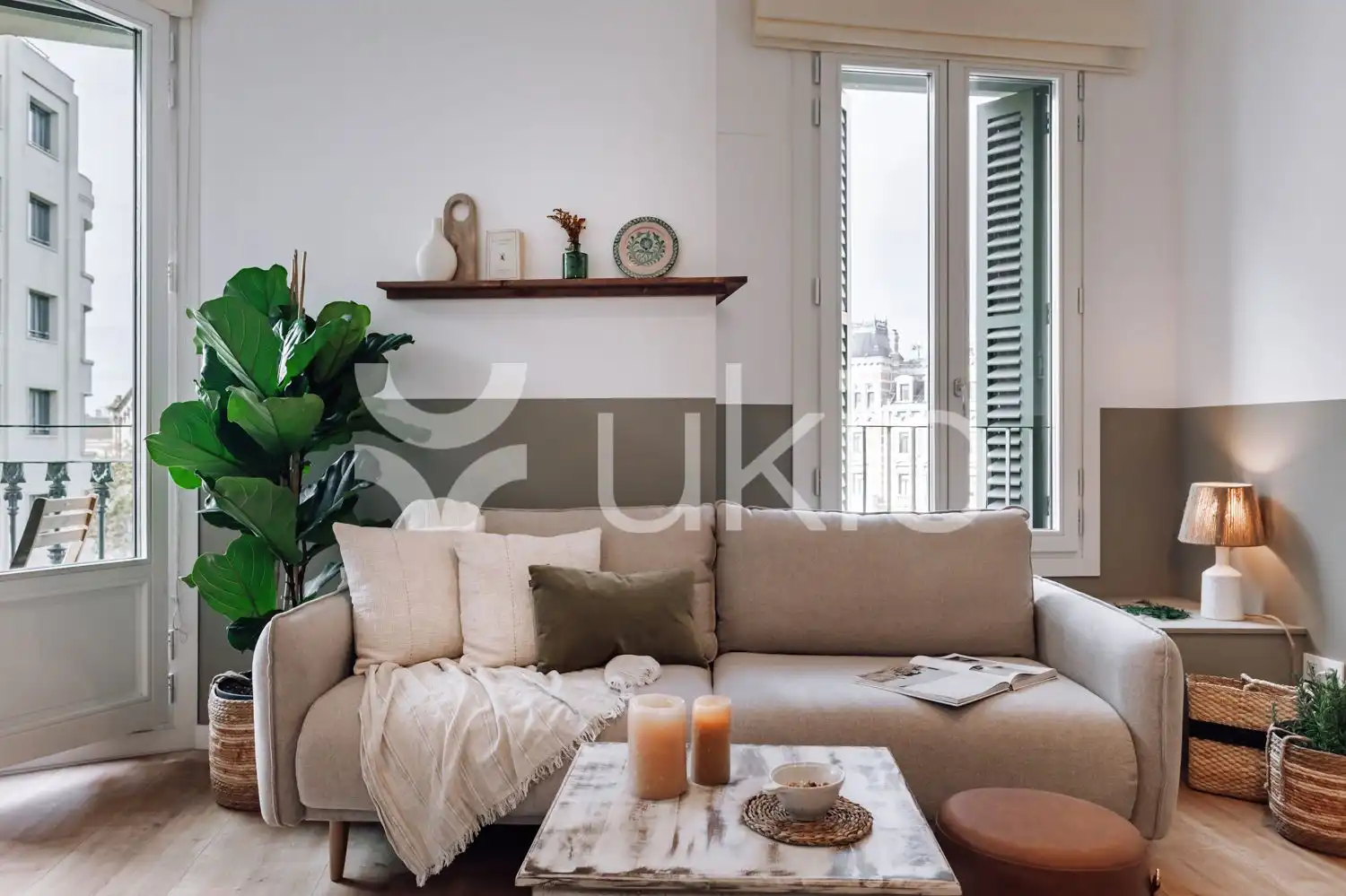 Appartement compact avec terrasse à louer à Gran Via de les Corts Catalanes, imagen 8