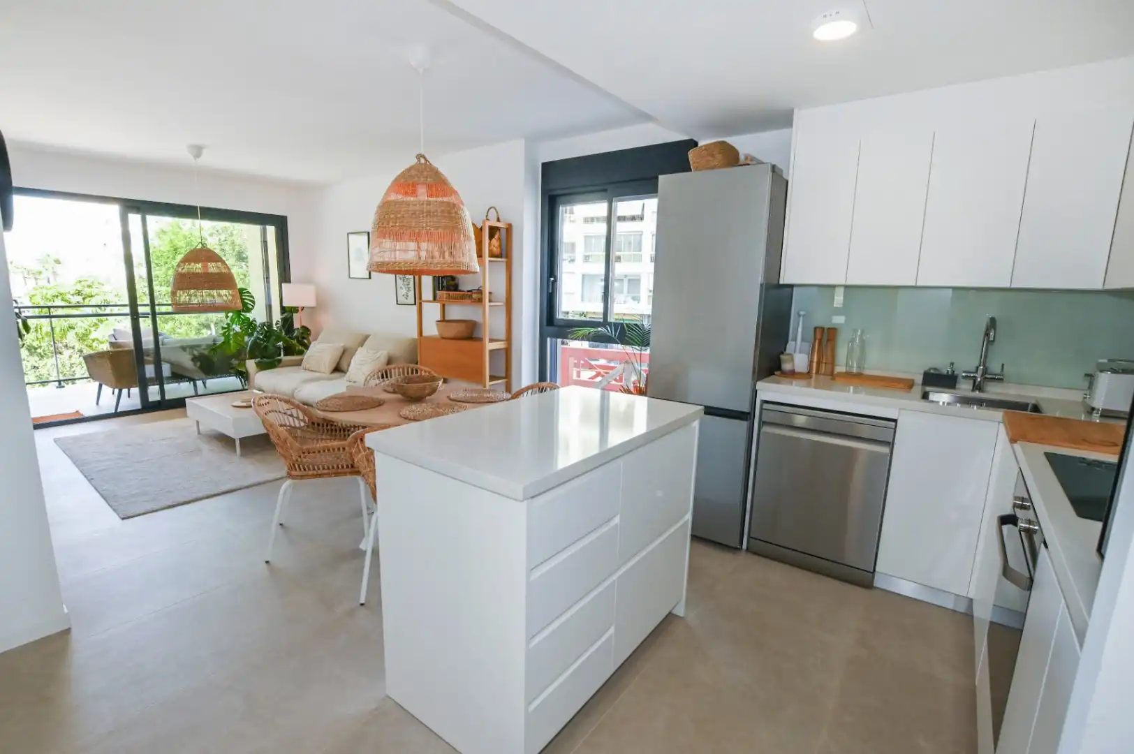 Cuina de Apartament en venda en Calpe / Calp amb Aire condicionat, Terrassa i Traster