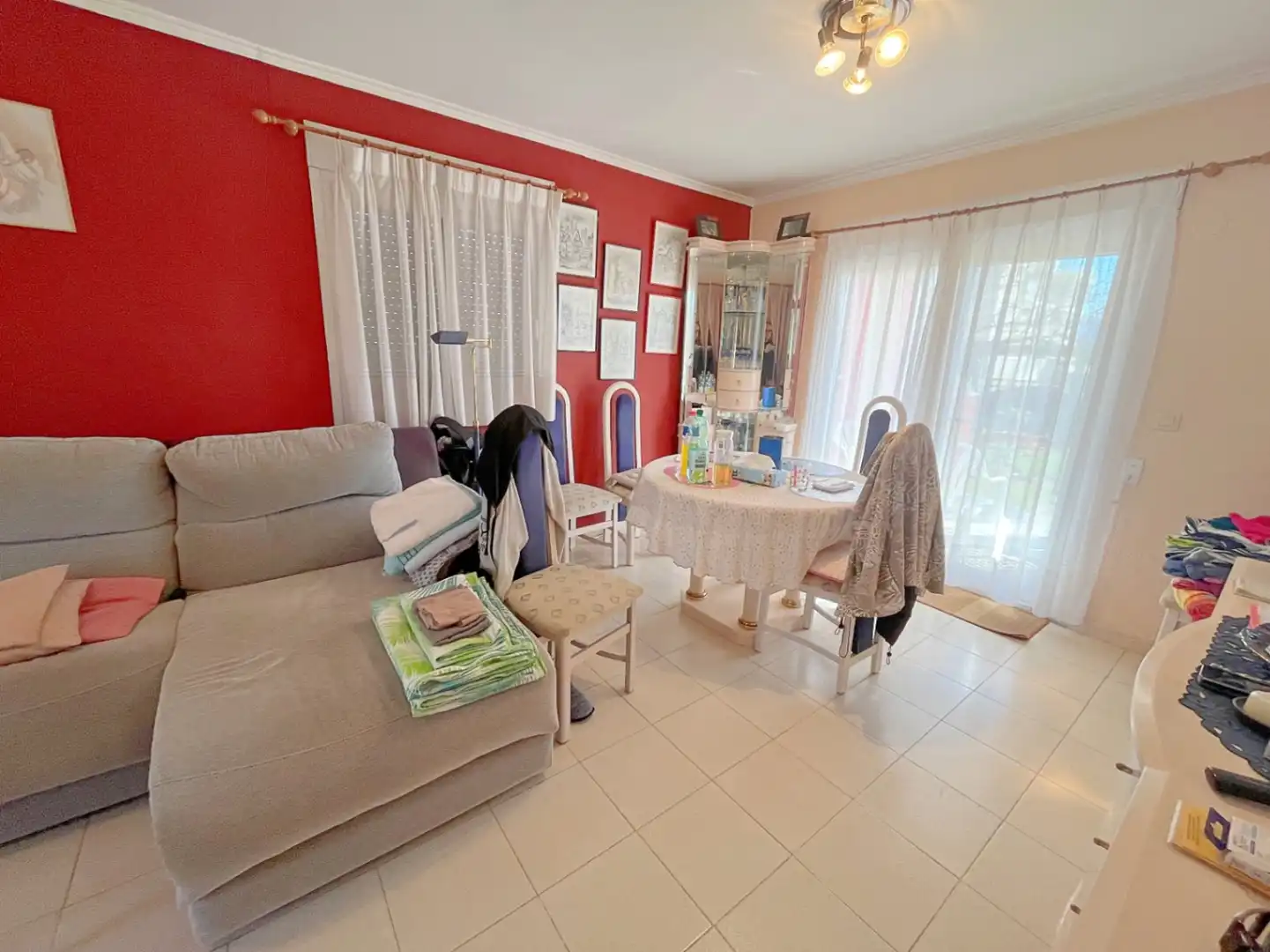 Sala de estar de Casa o chalet en venta en Dénia con Calefacción, Terraza y Piscina
