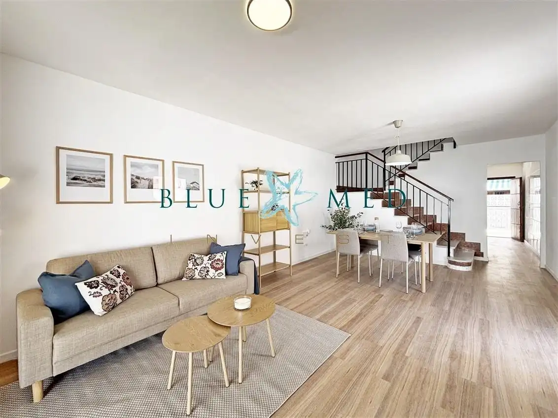 Living room of Houses for sale in Mazarrón  with Terrace, Storage room and Furnished