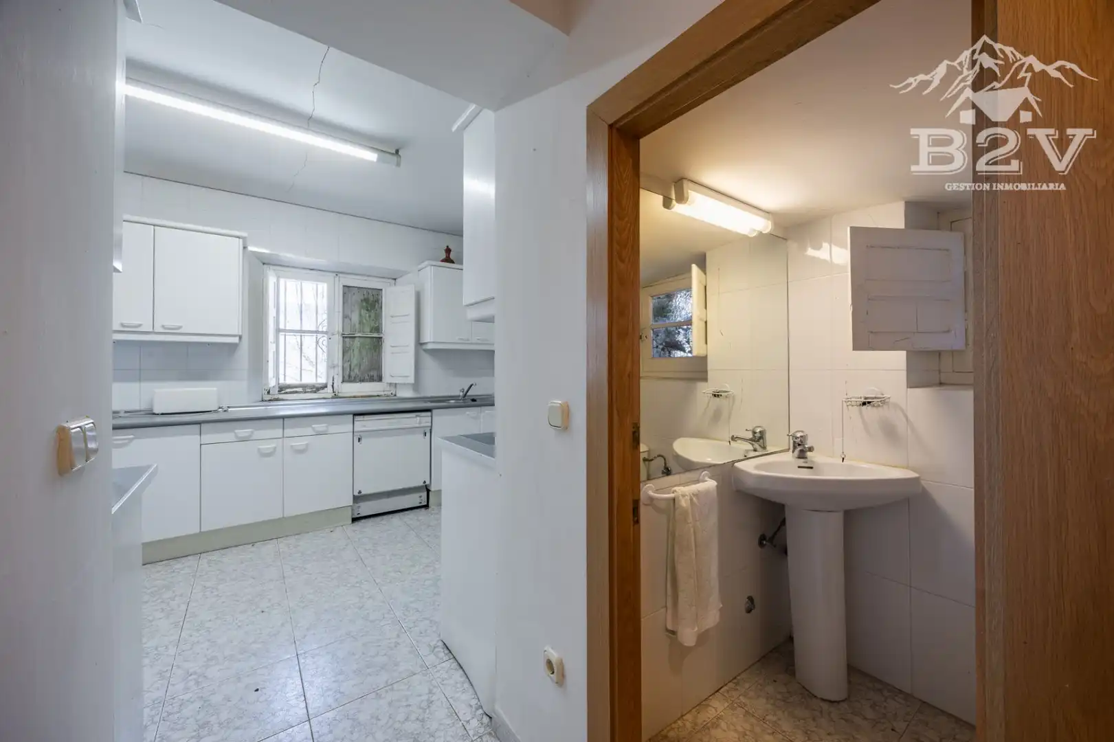 Cocina de Casa o chalet en venta en Alameda del Valle con Calefacción, Jardín privado y Terraza