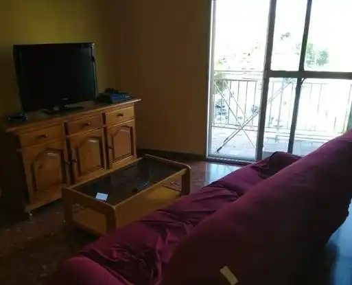 Living room of Flat for rent in Granada  with Heating, Terrace and Furnished