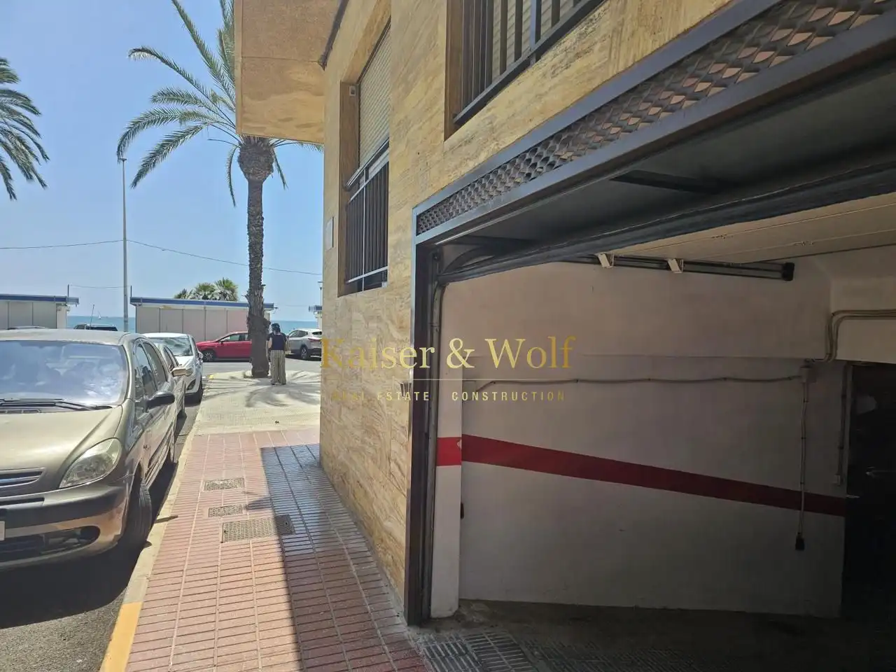 Parking of Flat for rent in Santa Pola  with Air Conditioner, Terrace and Furnished