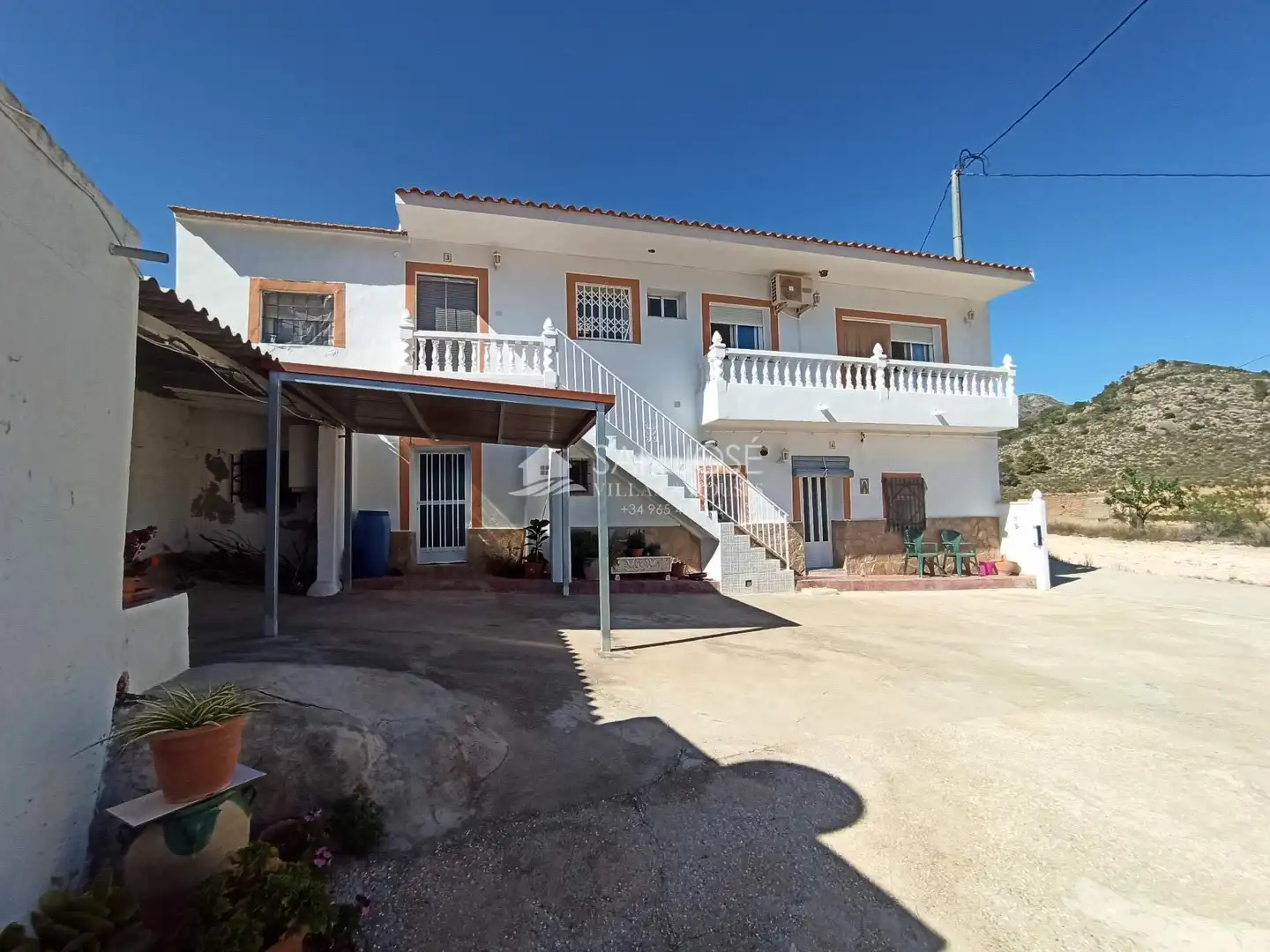 Vista exterior de Casa o chalet en venta en Abanilla con Calefacción y Amueblado