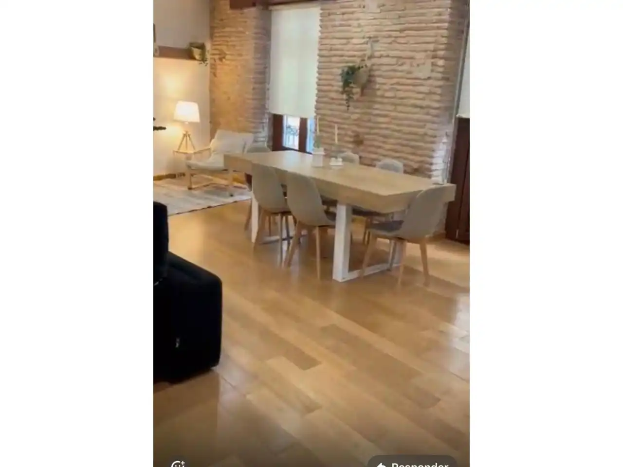 Dining room of Flat for rent in Valencia  with Air Conditioner, Heating and Furnished