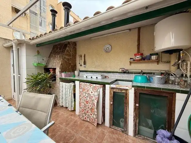Terrassa de Dúplex en venda en Murcia amb Aire condicionat, Calefacció i Jardí privat