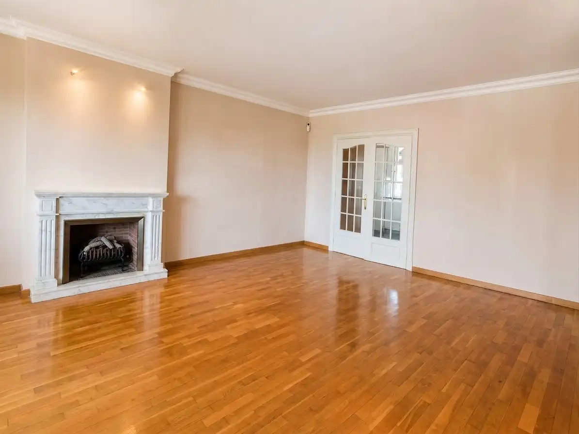 Sala de estar de Piso en venta en Barcelona con Jardín privado y Parquet