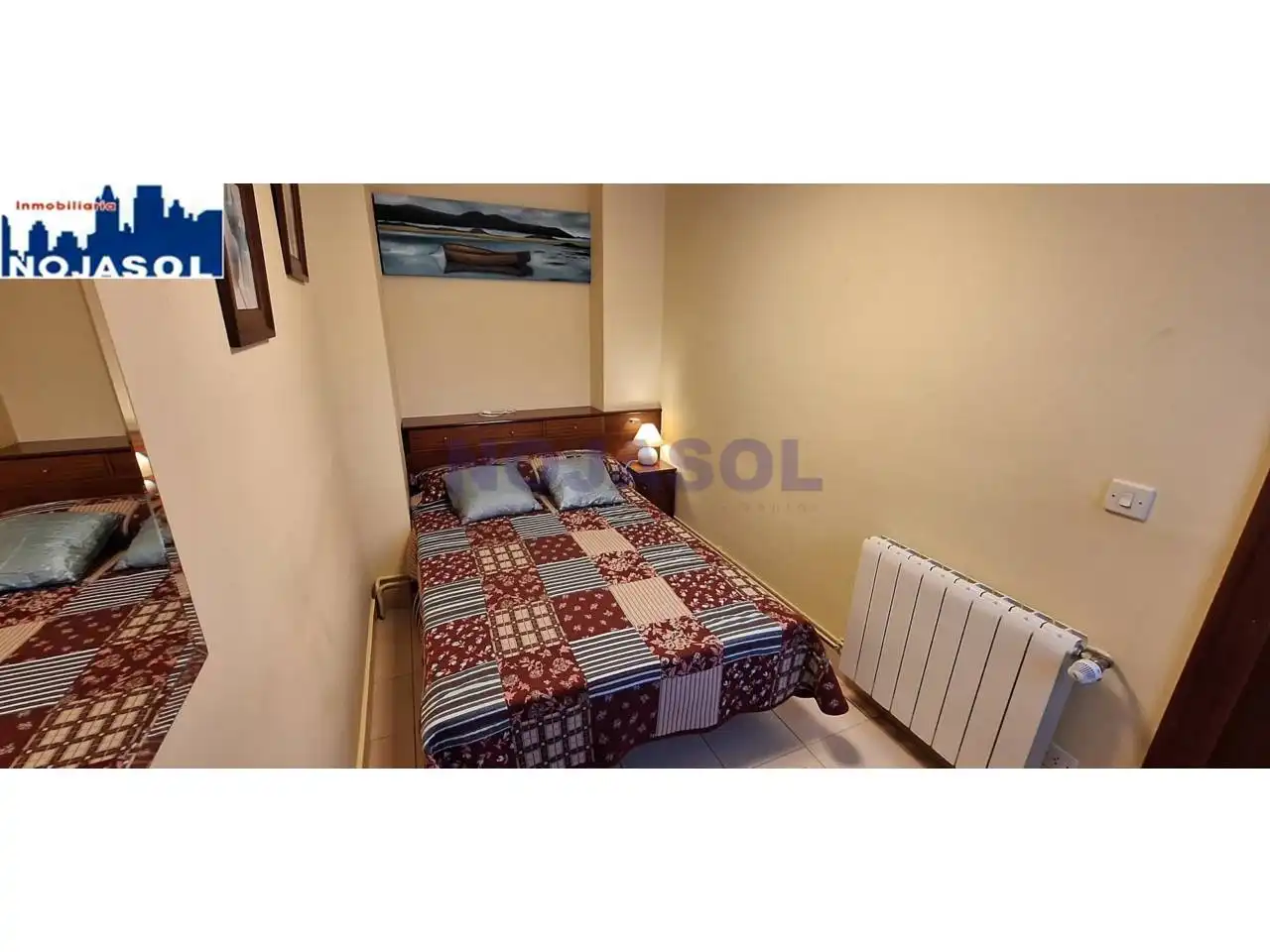 Schlafzimmer von Maisonette zur Miete in Noja mit Heizung, Terrasse und Möbliert