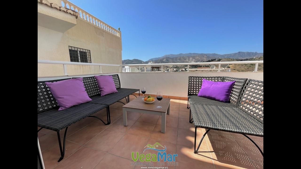 Terrace of Flat for sale in Almuñécar  with Air Conditioner, Terrace and Furnished