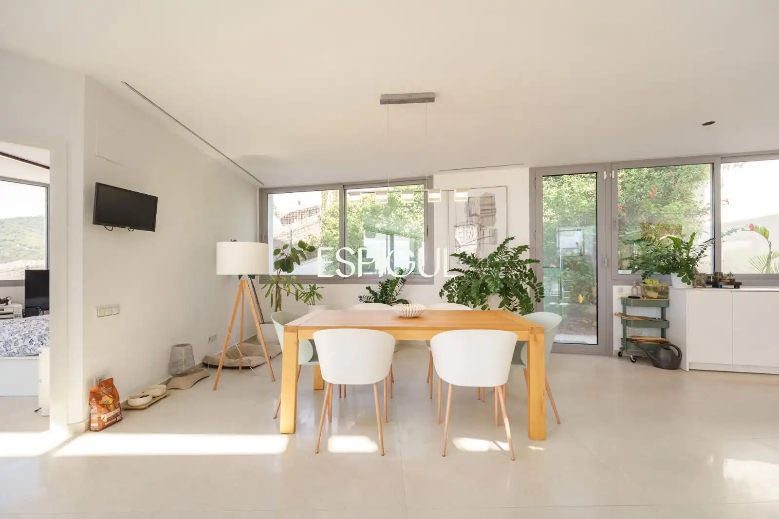 Sala de estar de Casa o chalet en venta en Vilassar de Dalt con Aire acondicionado, Calefacción y Jardín privado