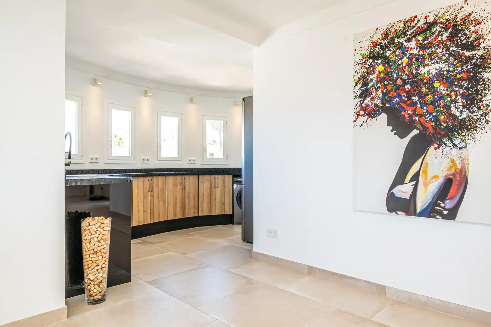 Kitchen of Houses for rent in Llucmajor  with Air Conditioner, Private garden and Terrace