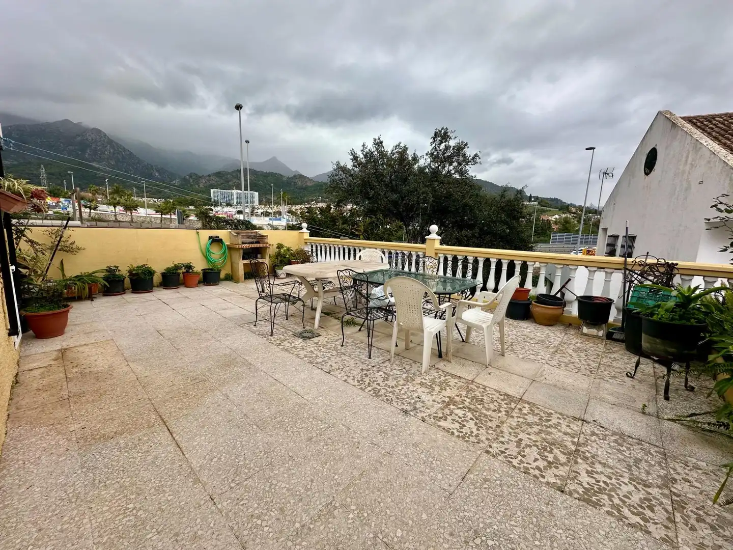 Terrace of Detached homes for sale in Marbella  with Air Conditioner, Terrace and Balcony