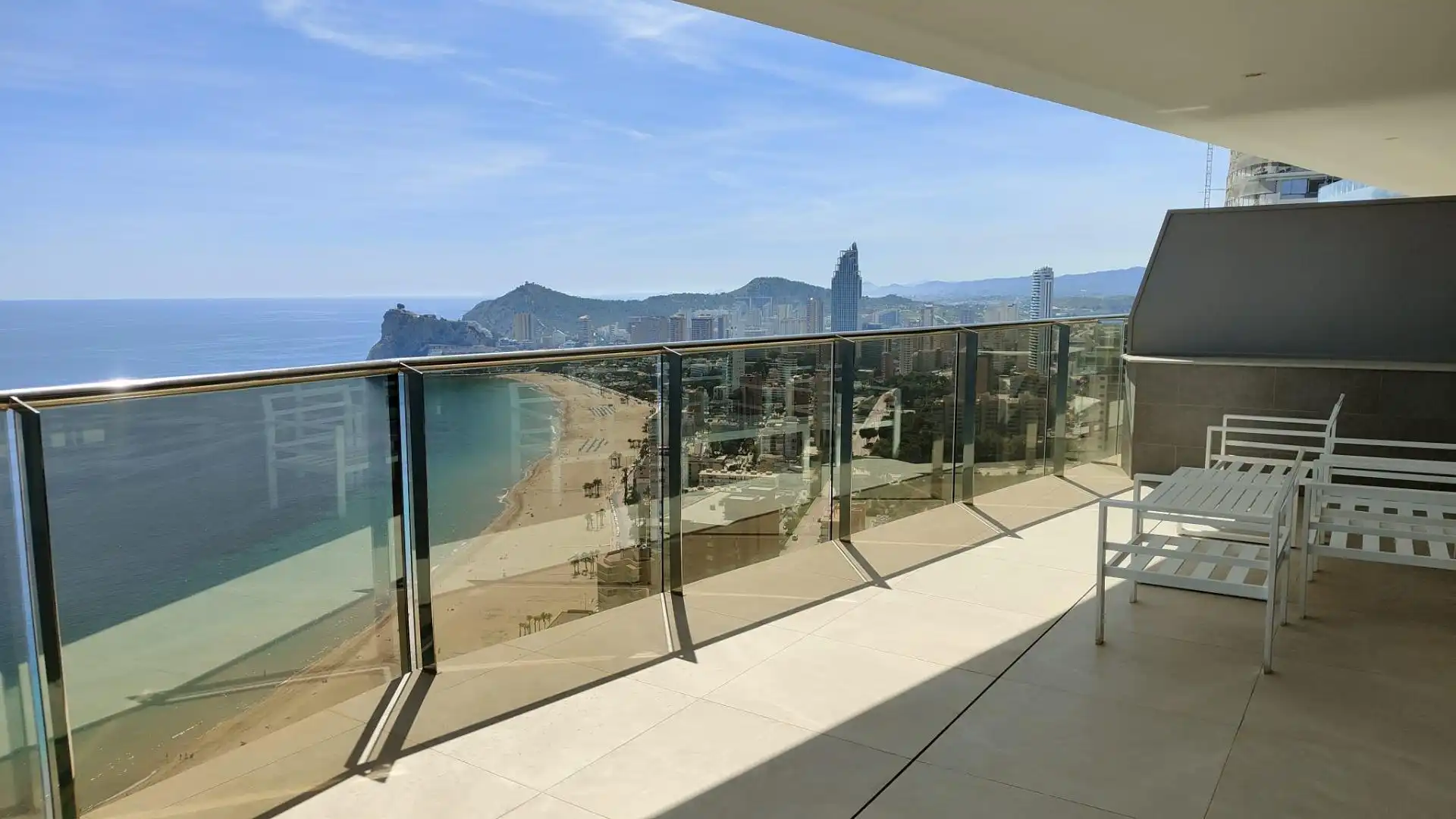 Terraza de Ático en venta en Benidorm con Aire acondicionado, Jardín privado y Terraza