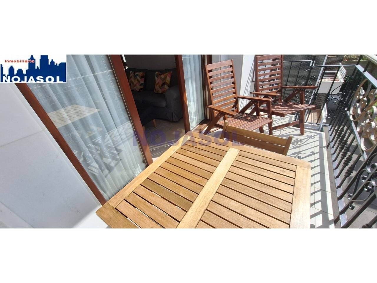 Terrace of Apartment to rent in Noja  with Heating, Terrace and Furnished