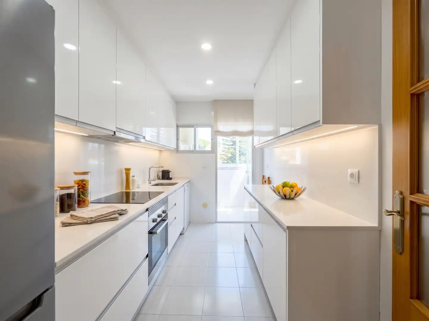 Kitchen of Apartments for sale in Mijas  with Air Conditioner, Private garden and Terrace