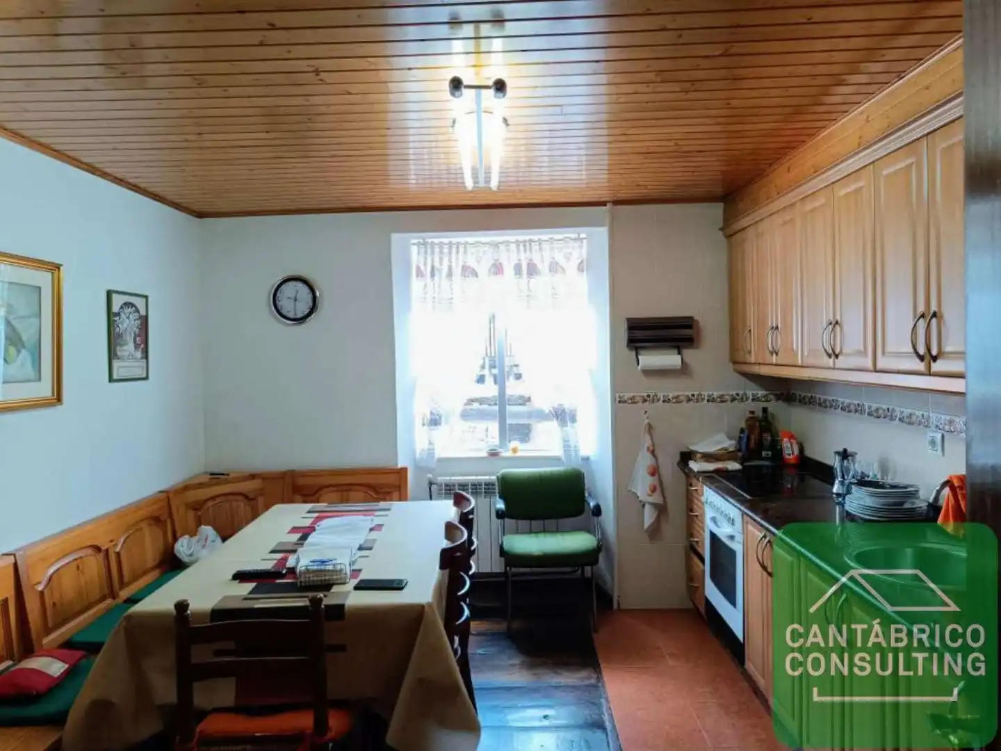 Cuina de Finca rústica en venda en Villayón amb Calefacció, Parquet i Terrassa