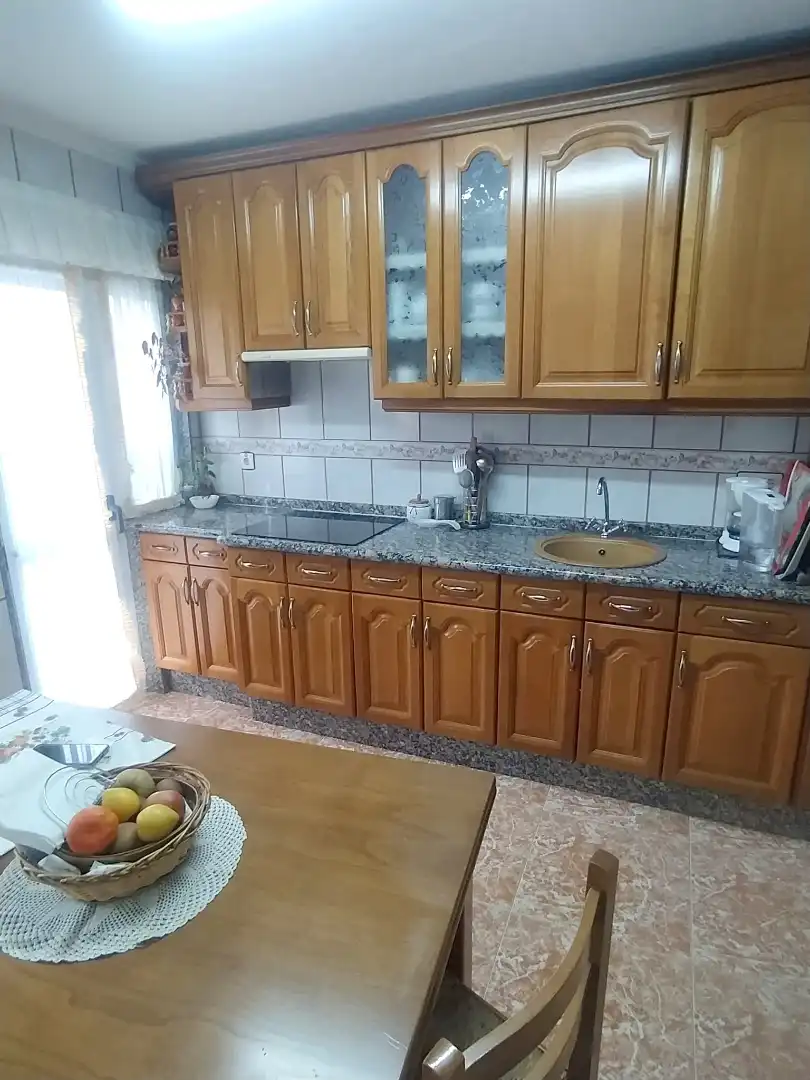 Cuina de Pis en venda en Mieres (Asturias) amb Calefacció, Jardí privat i Parquet