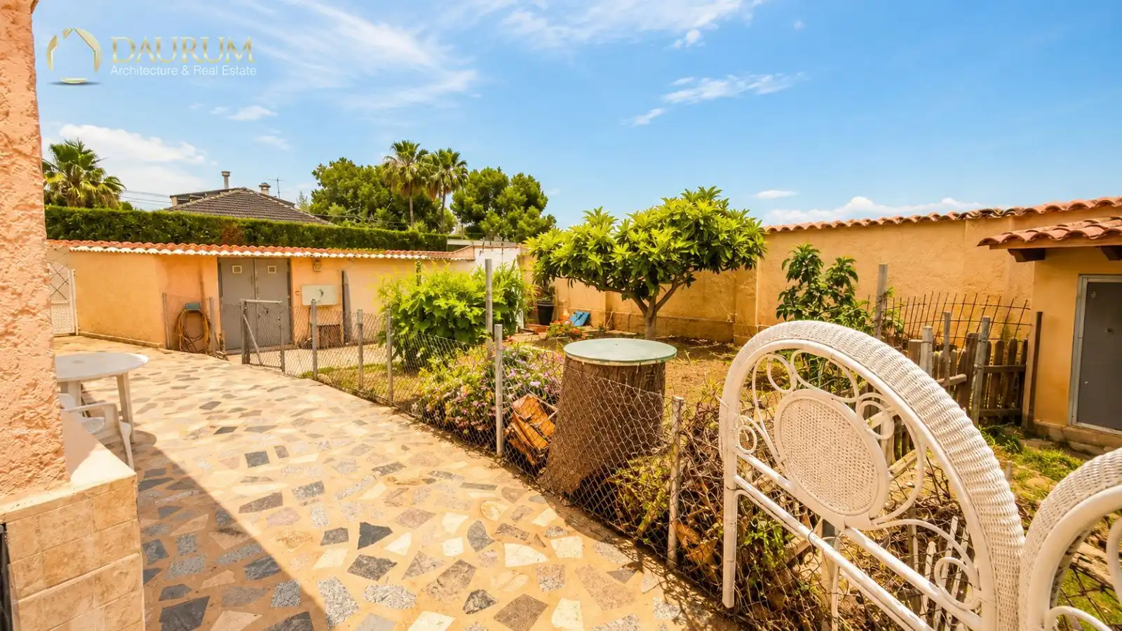 Garden of Houses for sale in L'Alfàs del Pi  with Air Conditioner, Terrace and Storage room