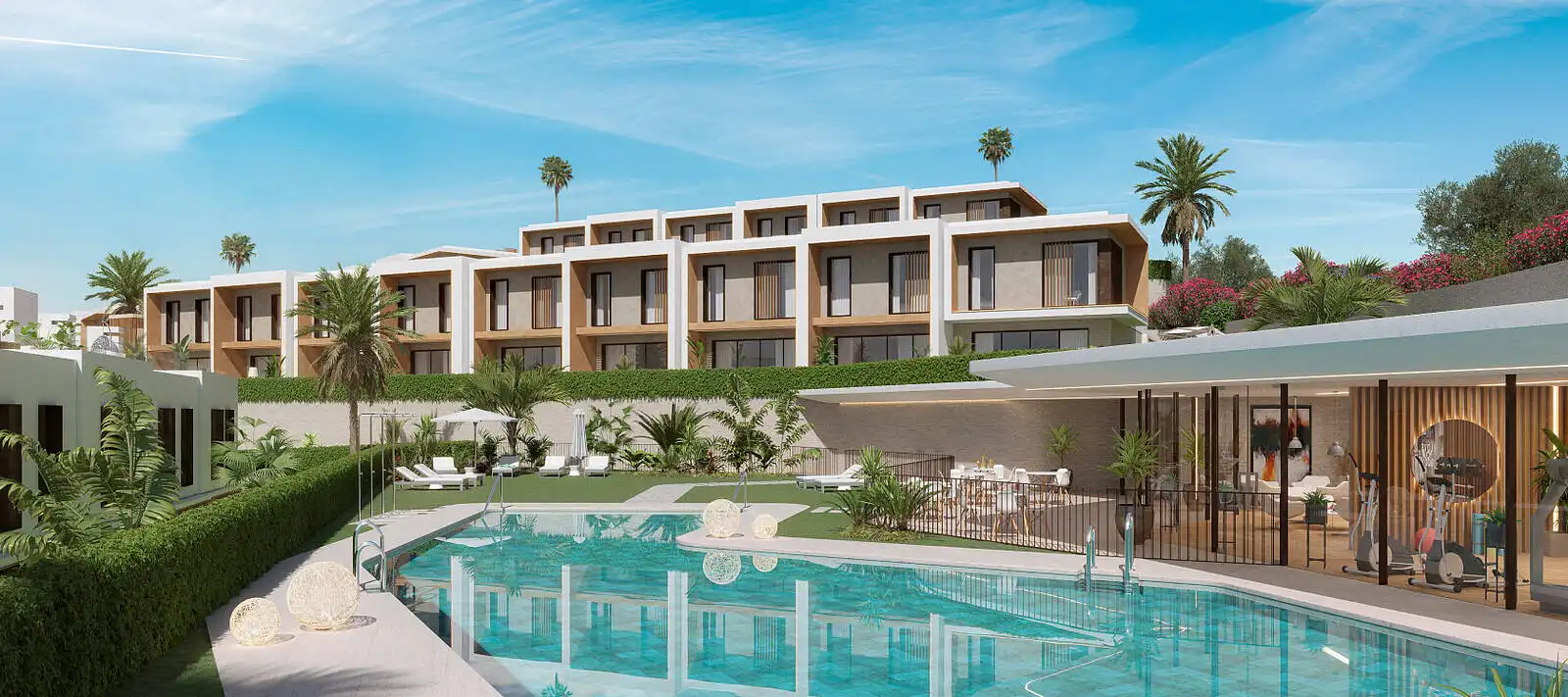 Casa con jardín en venta en La Cala Mijas