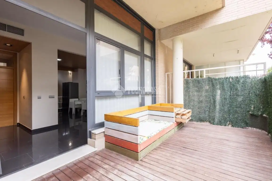 Terrace of Flat for rent in Santa Marta de Tormes  with Air Conditioner, Heating and Community pool