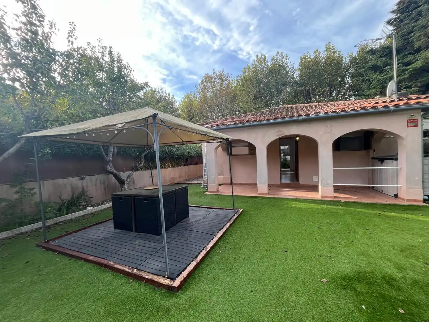 Terrassa de Casa o xalet en venda en Sant Cugat del Vallès