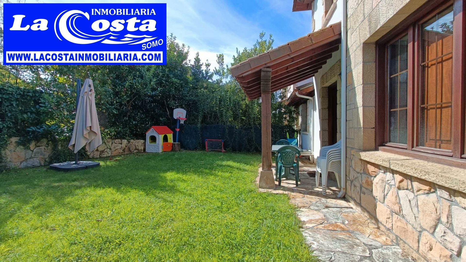 Jardí de Casa adosada en venda en Ribamontán al Monte amb Calefacció, Jardí privat i Terrassa