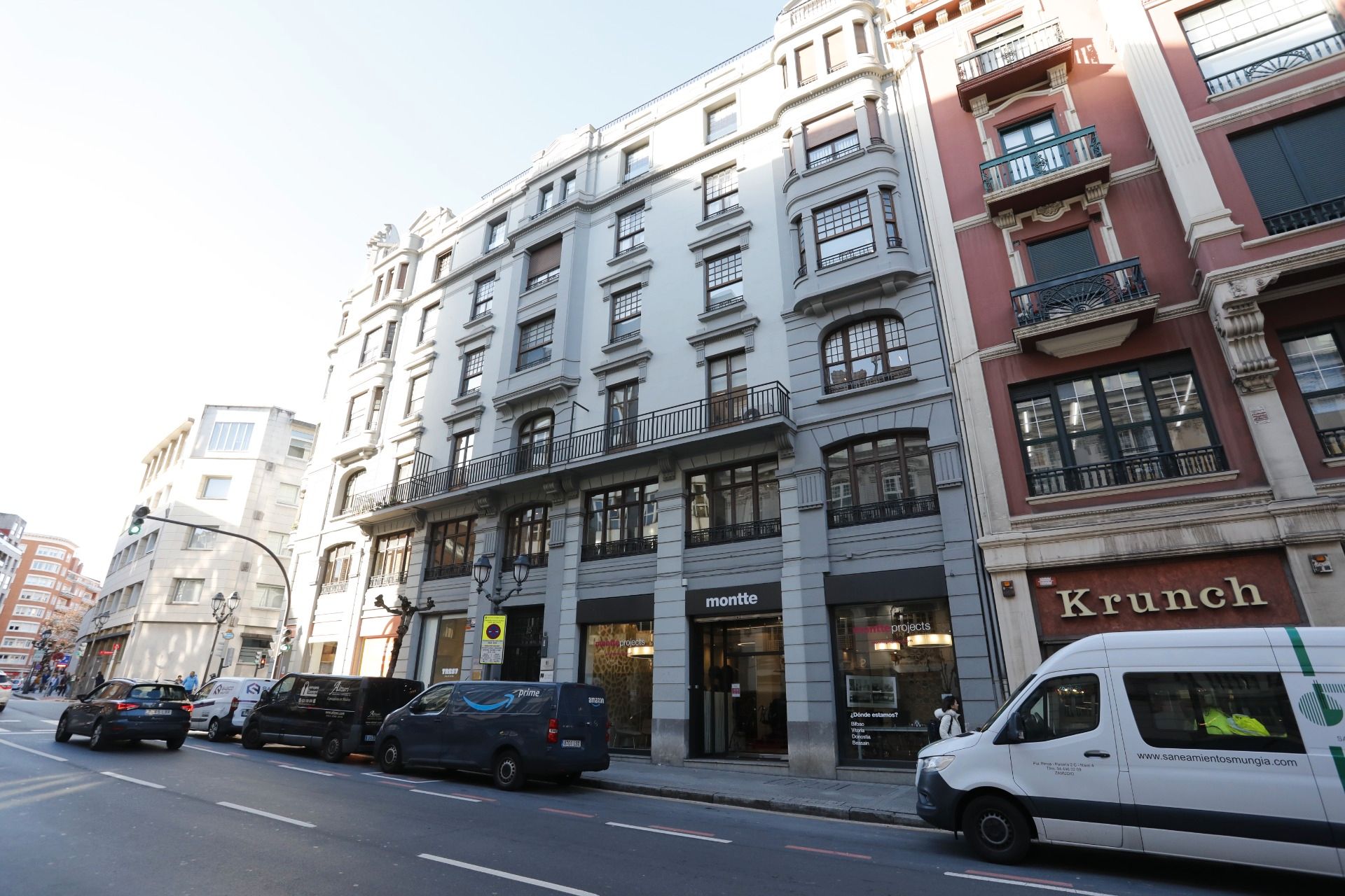 Vista exterior de Àtic en venda en Bilbao  amb Terrassa