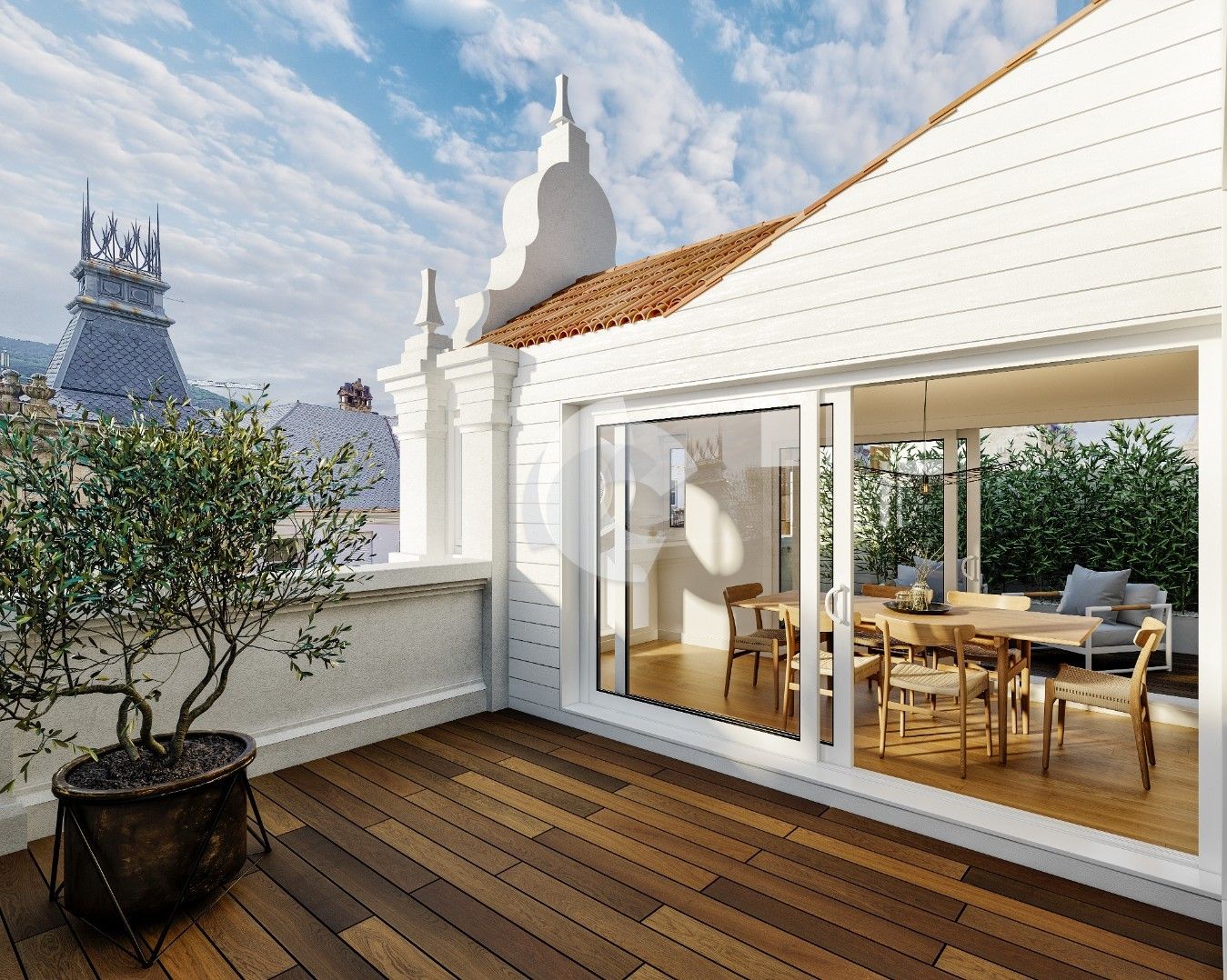 Terraza de Piso en venta en Ourense Capital 