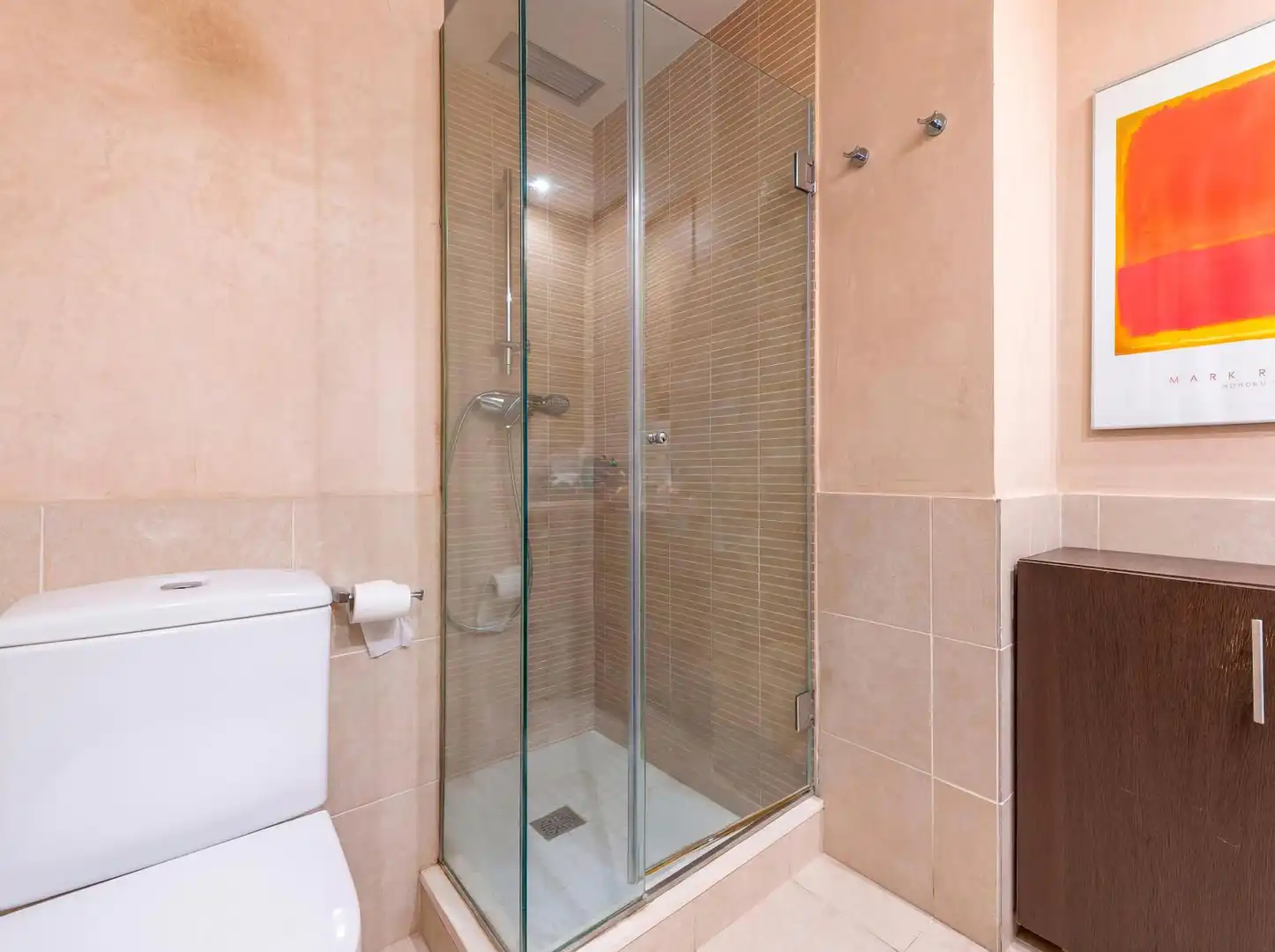 Badezimmer von Wohnung zum Verkauf in Palafrugell mit Klimaanlage, Heizung und Terrasse