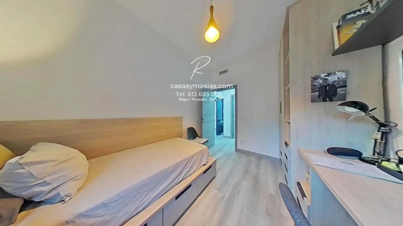 Habitación de Casa o chalet en venta en Vallirana con Aire acondicionado, Calefacción y Jardín privado