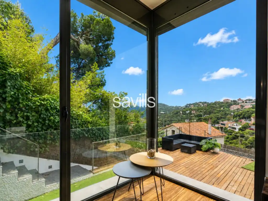 Terraza de Casa o chalet de alquiler en Barcelona con Horno