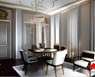 Dining room of Building for sale in  Madrid Capital