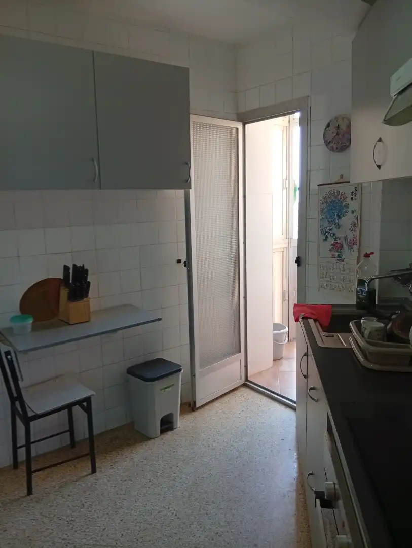 Kitchen of Flat for rent in Granada  with Terrace, Furnished and Washing machine