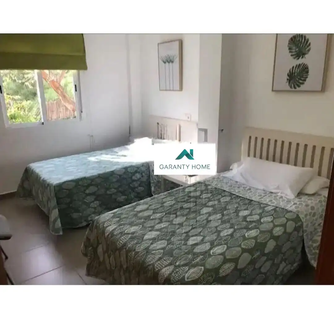 Bedroom of Flat for rent in Málaga  with Air Conditioner and Furnished