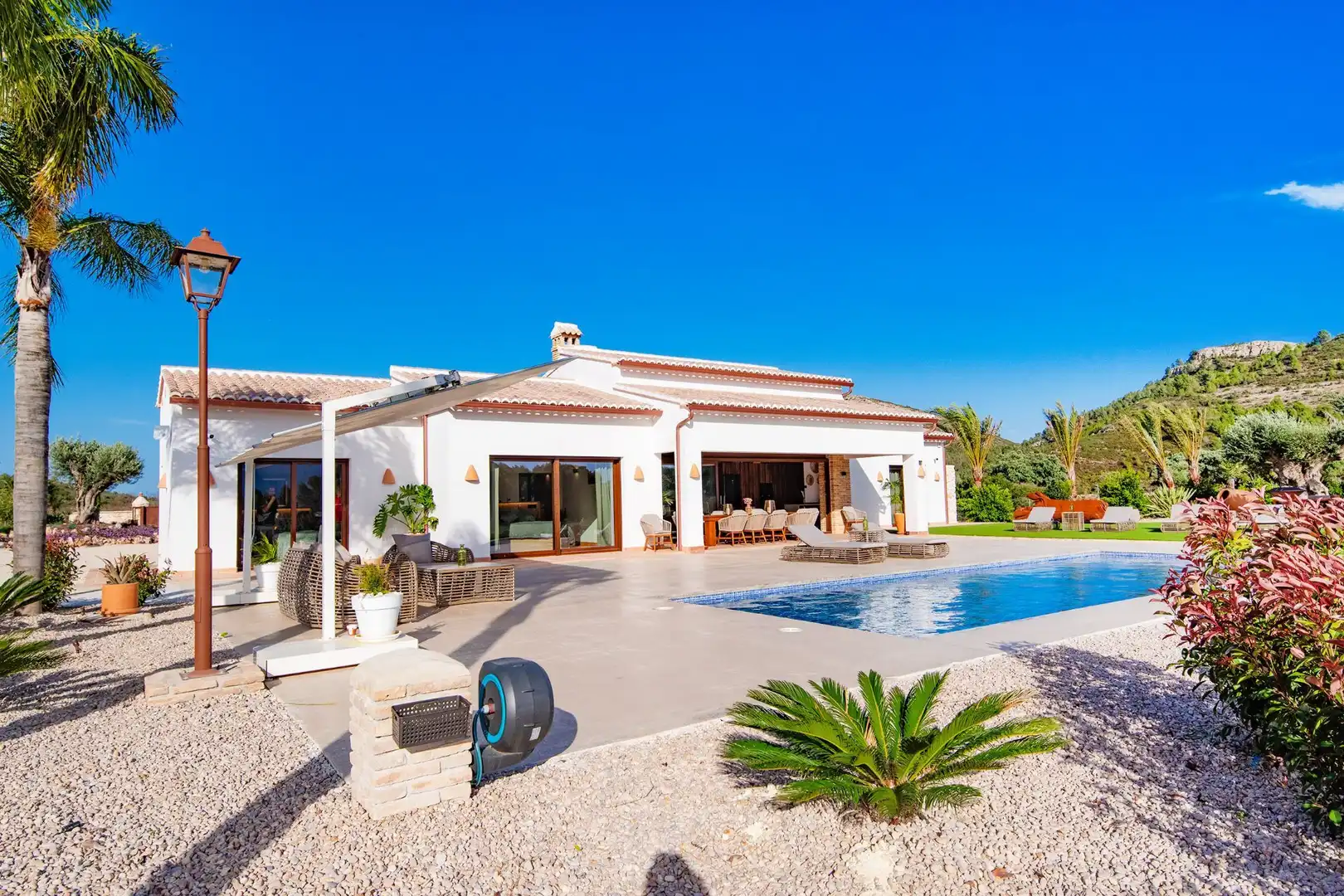 Terraza de Casa o chalet de alquiler en Llíber con Aire acondicionado, Calefacción y Jardín privado