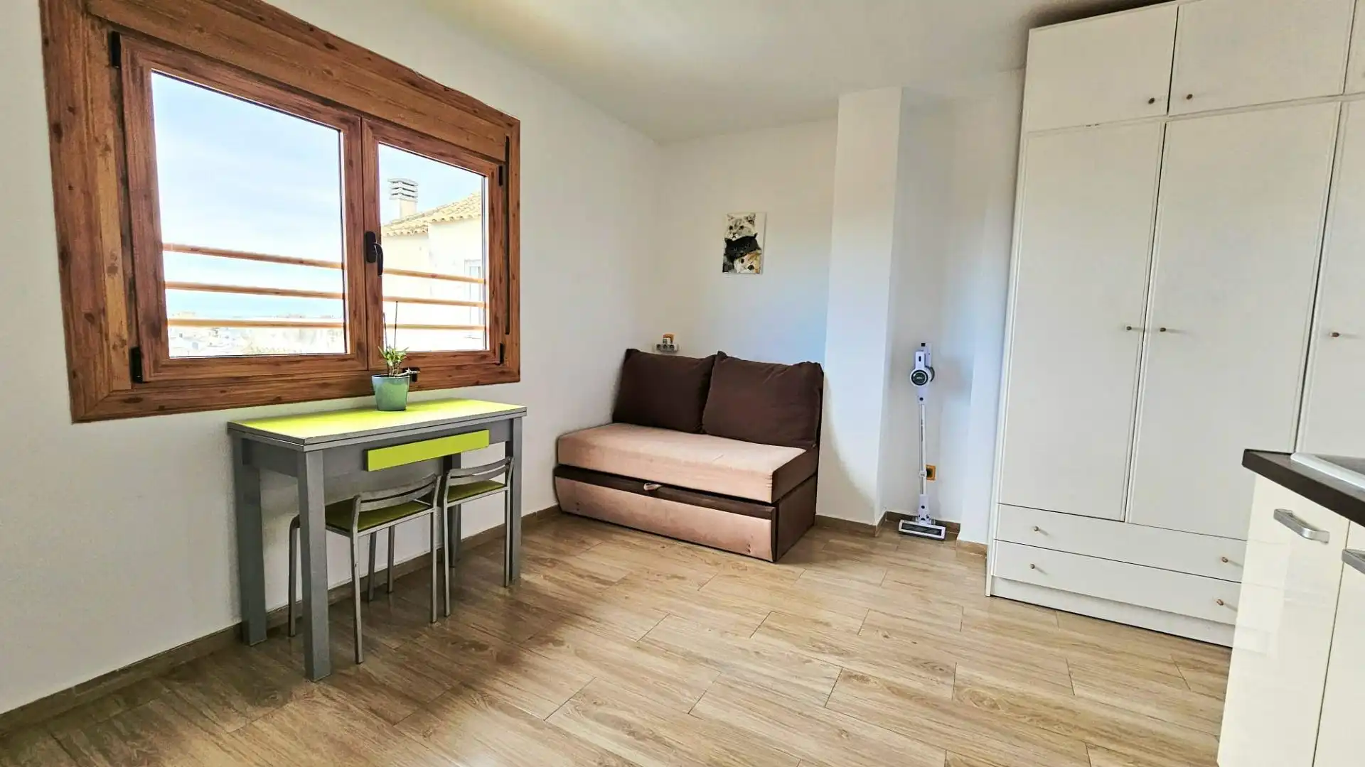 Sala d'estar de Àtic en venda en Torrevieja amb Aire condicionat, Terrassa i Moblat