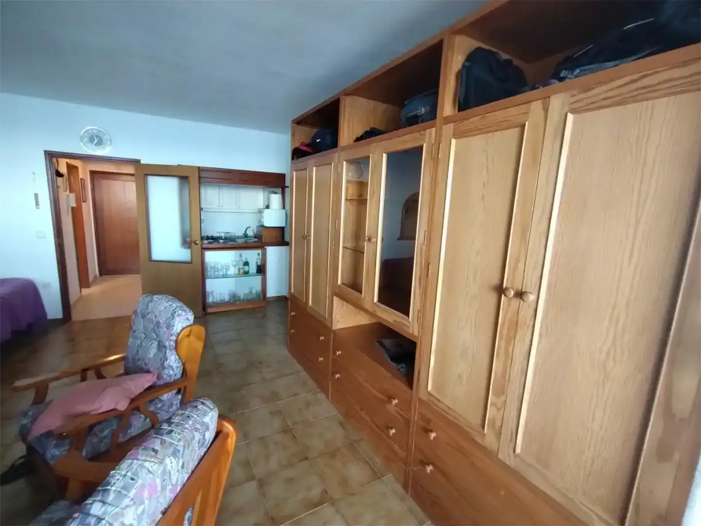 Wohnzimmer von Wohnung zur Miete in La Matanza de Acentejo mit Schwimmbad