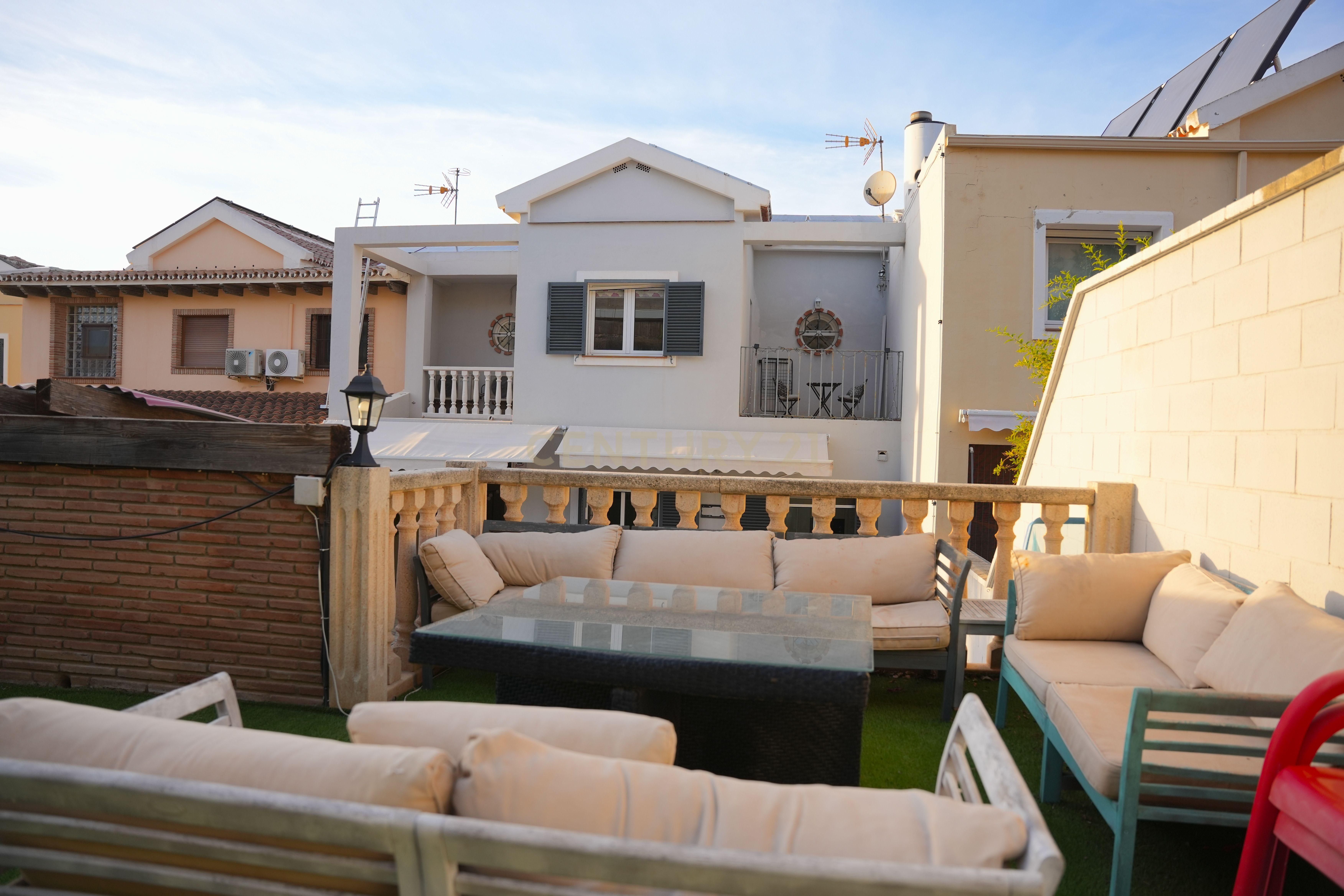 Terrace of Single-family semi-detached for sale in Málaga Capital