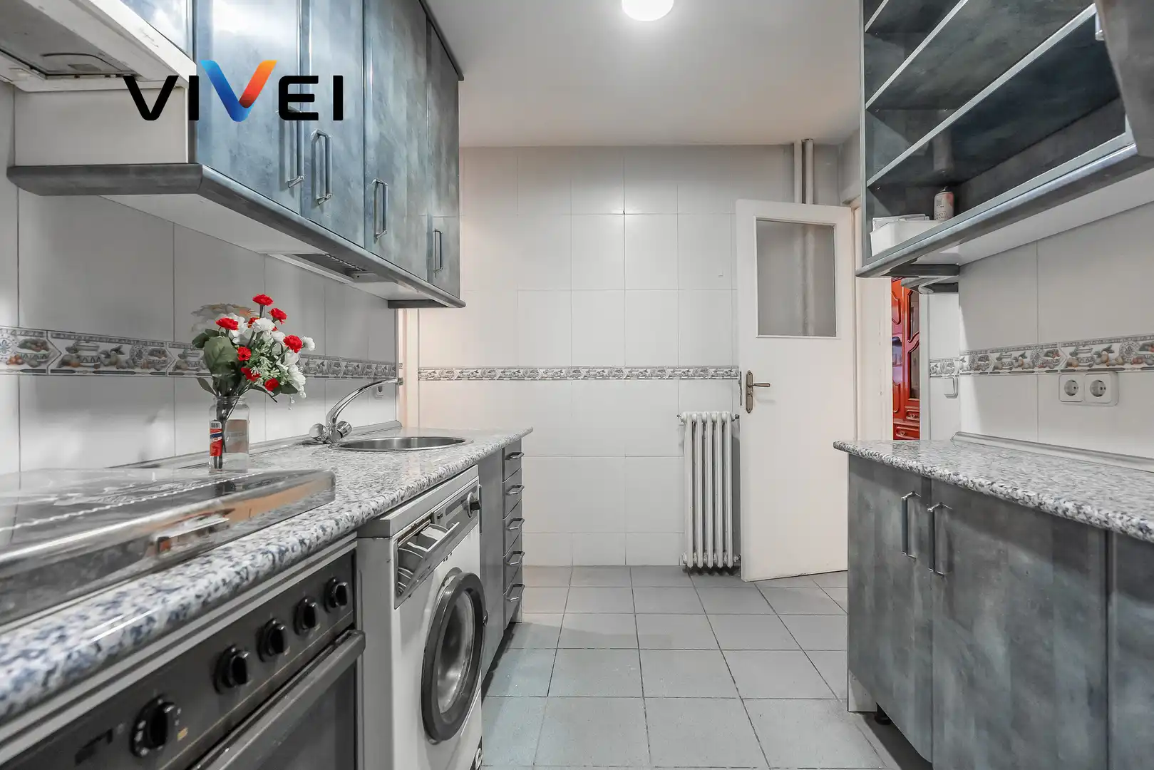 Kitchen of Flat for sale in Madrid  with Heating