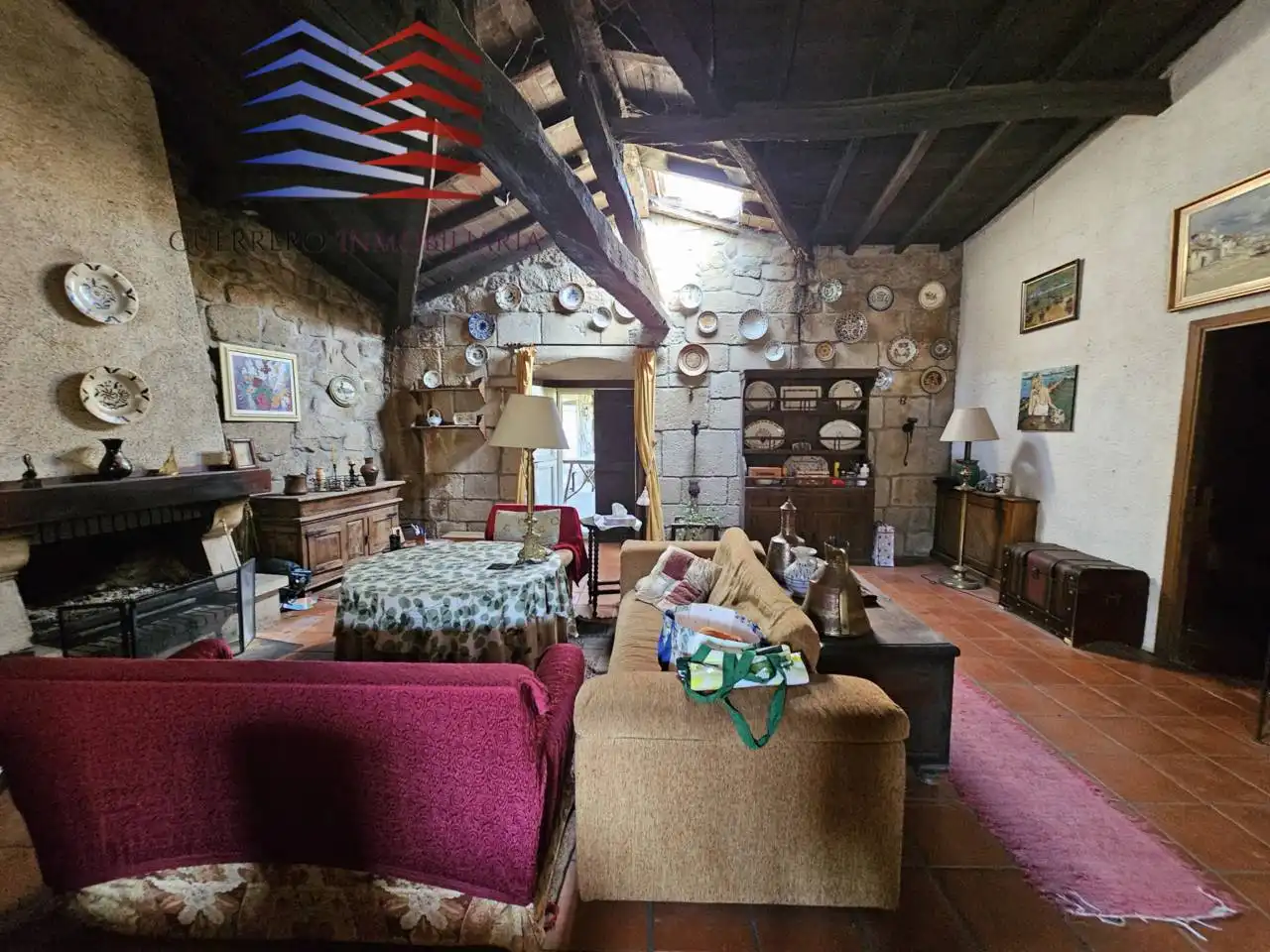Sala de estar de Casa o chalet en venta en Barbadás con Jardín privado, Terraza y Piscina